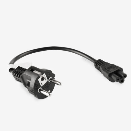 Formcase Clavija de contacto de puesta a tierra CEE 7/7 a trébol C5 0,3m